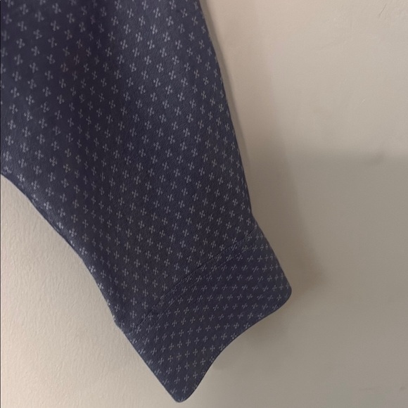 Calvin Klein Blue Dress Shirt Classic Long Sleeve - Picture 4 of 11